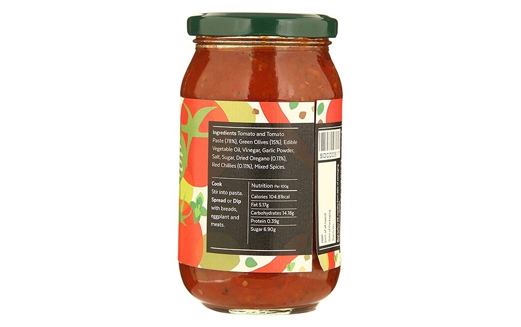 Aamra Olive Chilli Oregano Sauce    Glass Jar  365 grams